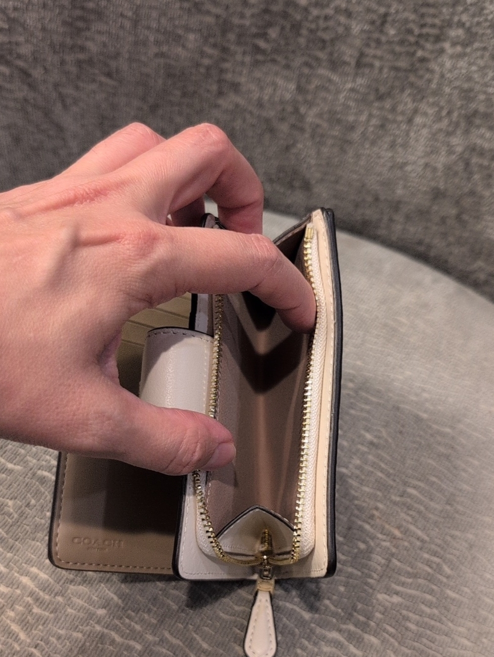 Coach Medium Corner Zip Wallet - Picture 10 of 10